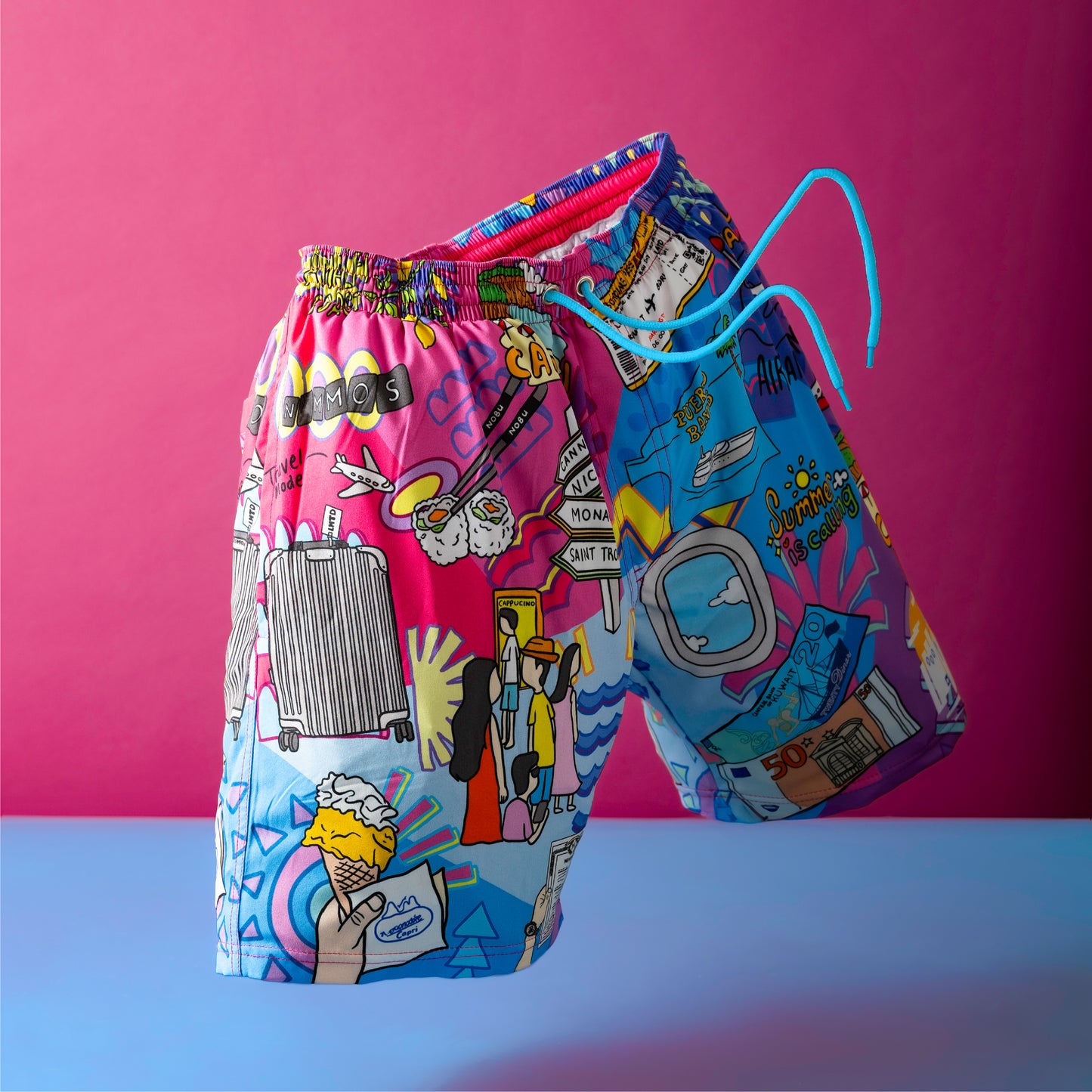 Summer vibes swim short