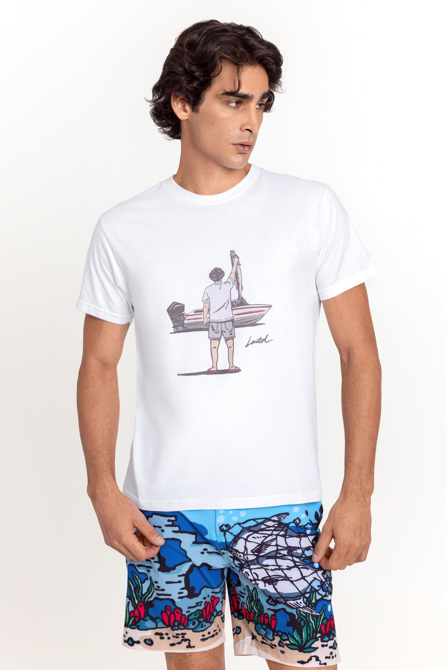 ALKANAAD FISH WHITE