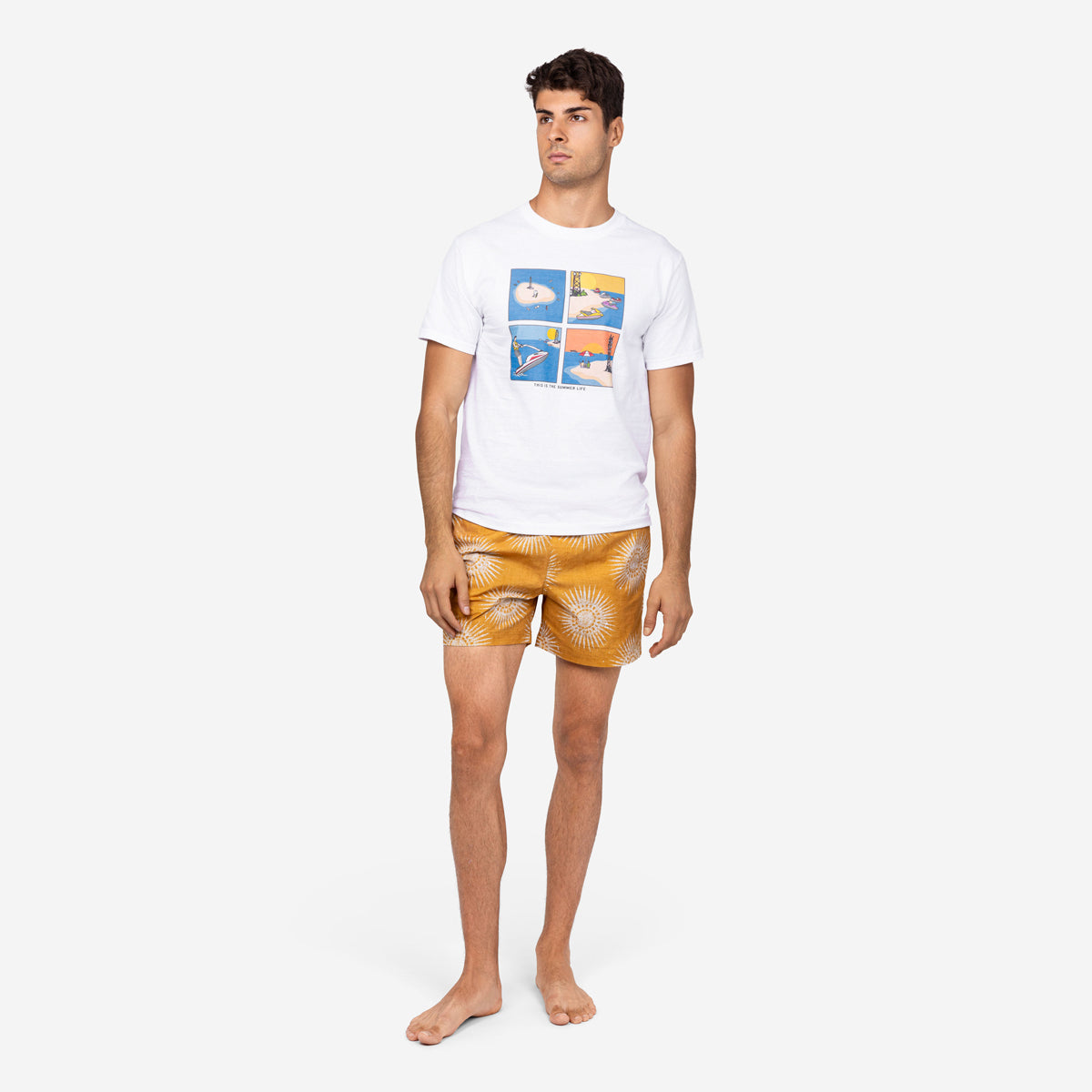 SUMMER LIFE  TSHIRT WHITE