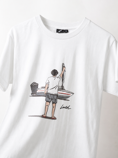 ALKANAAD FISH WHITE