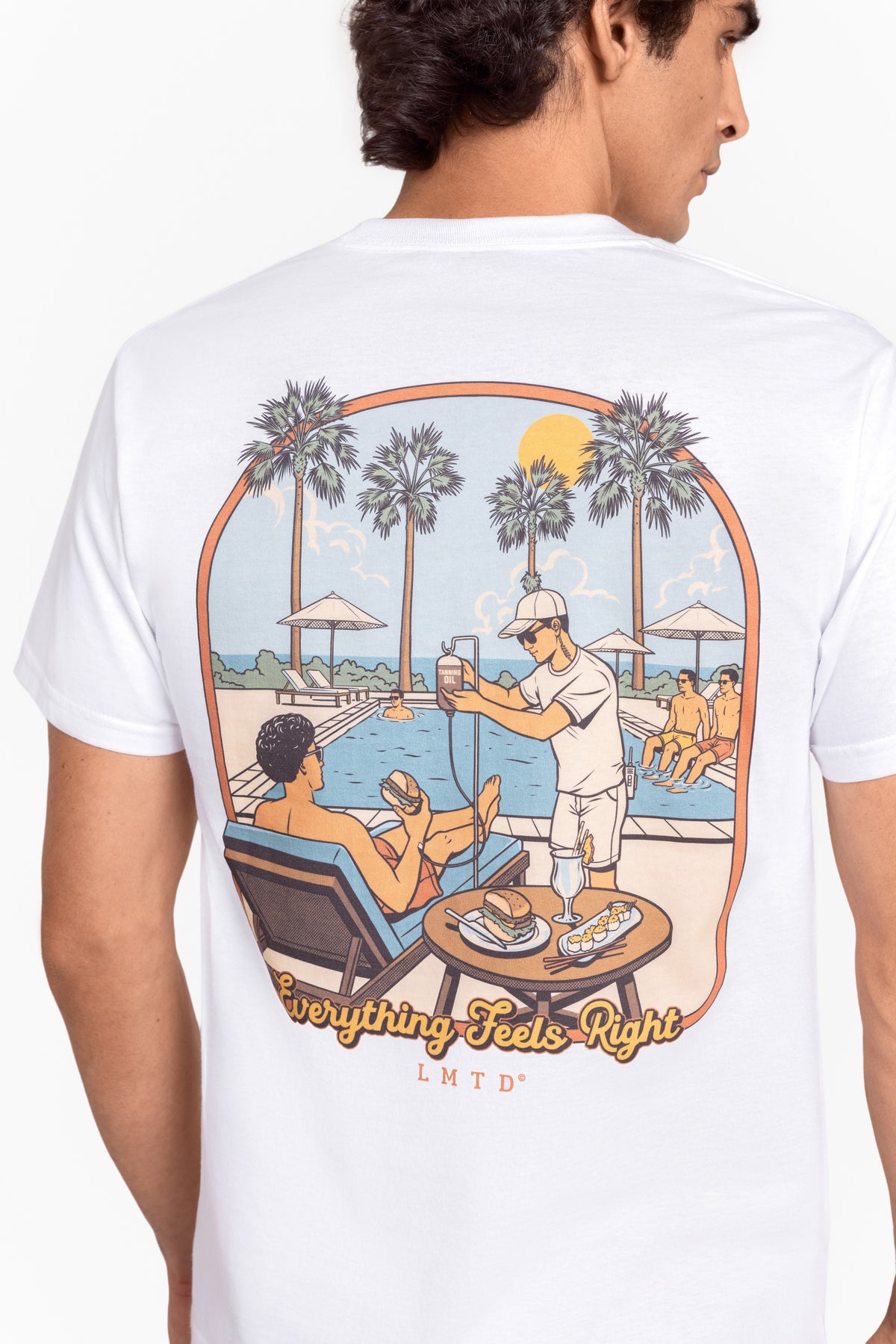 LMTD BEACH CLUB WHITE