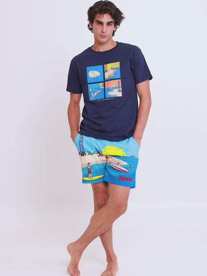 SUMMER LIFE NAVY