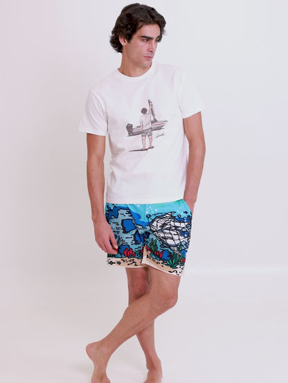 ALKANAAD FISH WHITE