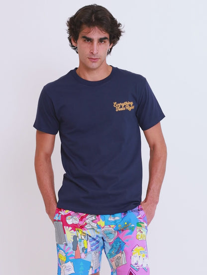 LMTD BEACH CLUB NAVY