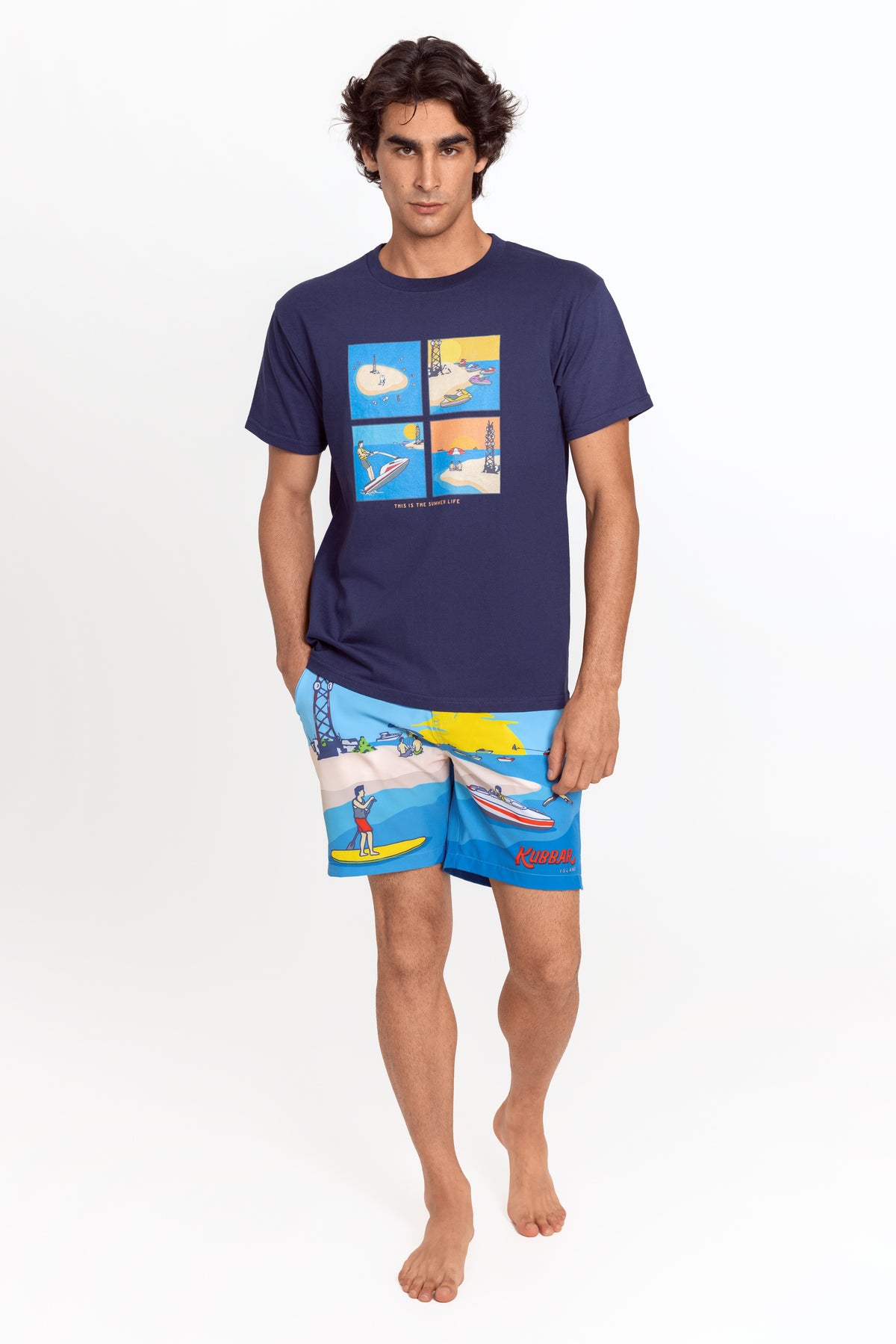 SUMMER LIFE NAVY