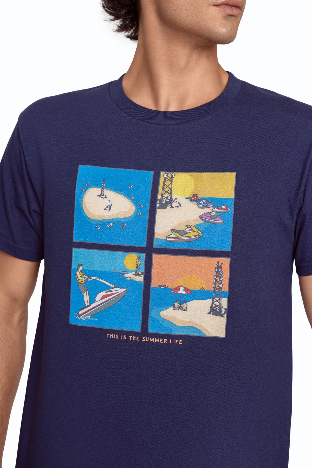 SUMMER LIFE NAVY